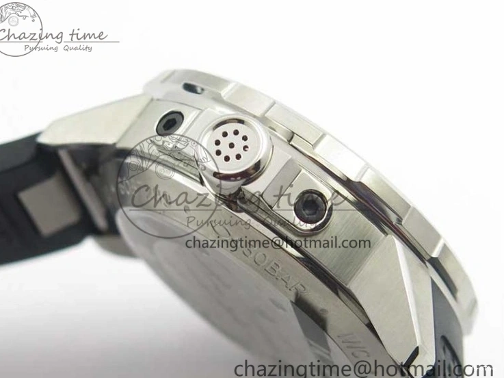 MIROTIME 0219 Aquatimer Chrono IW376803 V6F 1:1 Best Edition Gray Dial on Rubber Strap A FlexibleFit 7153